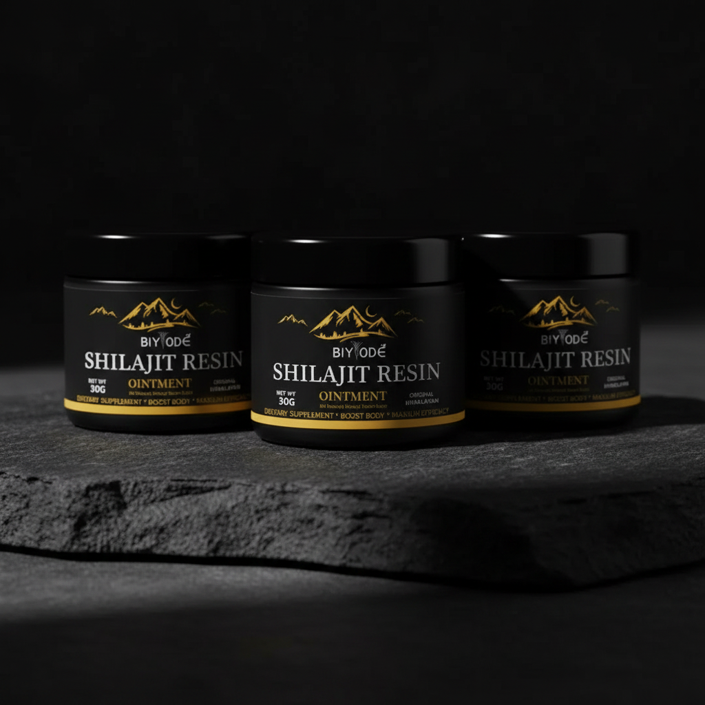 3 potes Shilajit